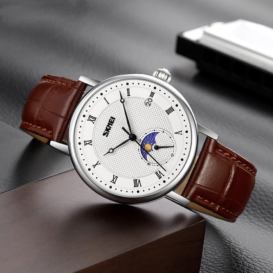 Men's Watch Quartz Watch Waterproof Belt - Tech Horizon