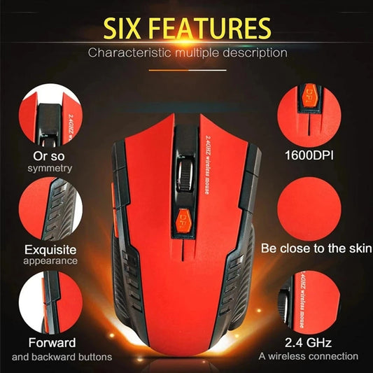 Wireless Mouse Optoelectronic Craft Gift 113 New Game Mouse - Tech Horizon