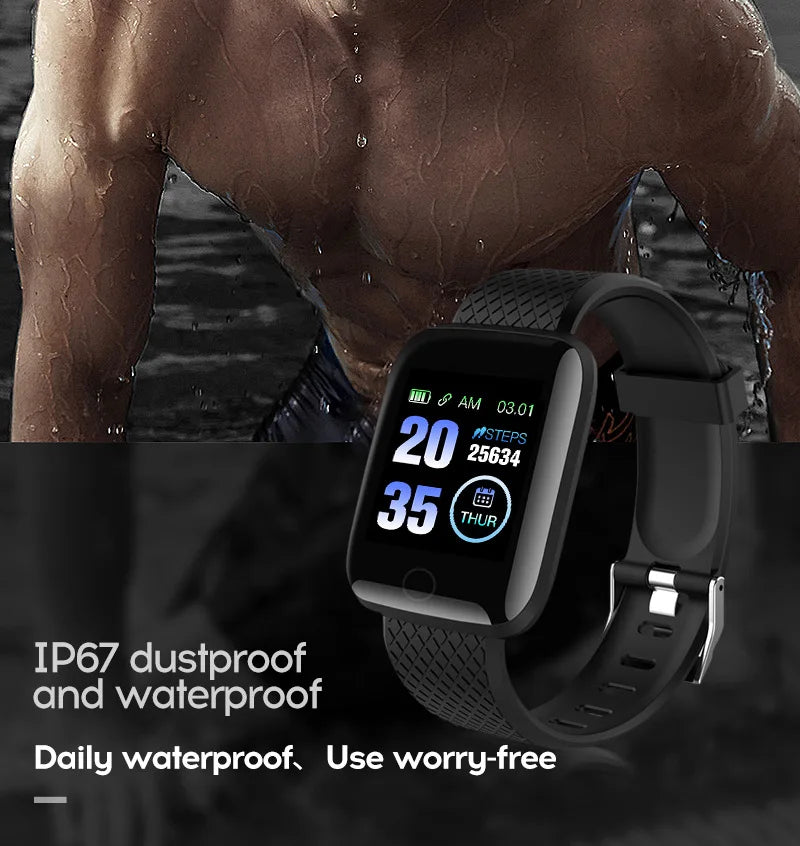 116 Plus Smart Bracelet Waterproof Smart Watch - Tech Horizon